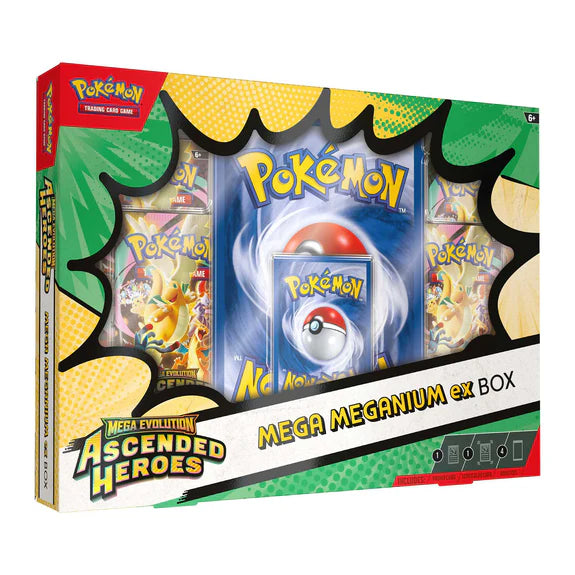 Pokémon TCG Mega Evolution - Ascended Heroes Mega Meganium EX Box