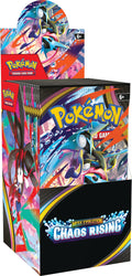 Pokemon TCG - Chaos Rising Half Booster Box 18 Packs New Release -Factory Sealed