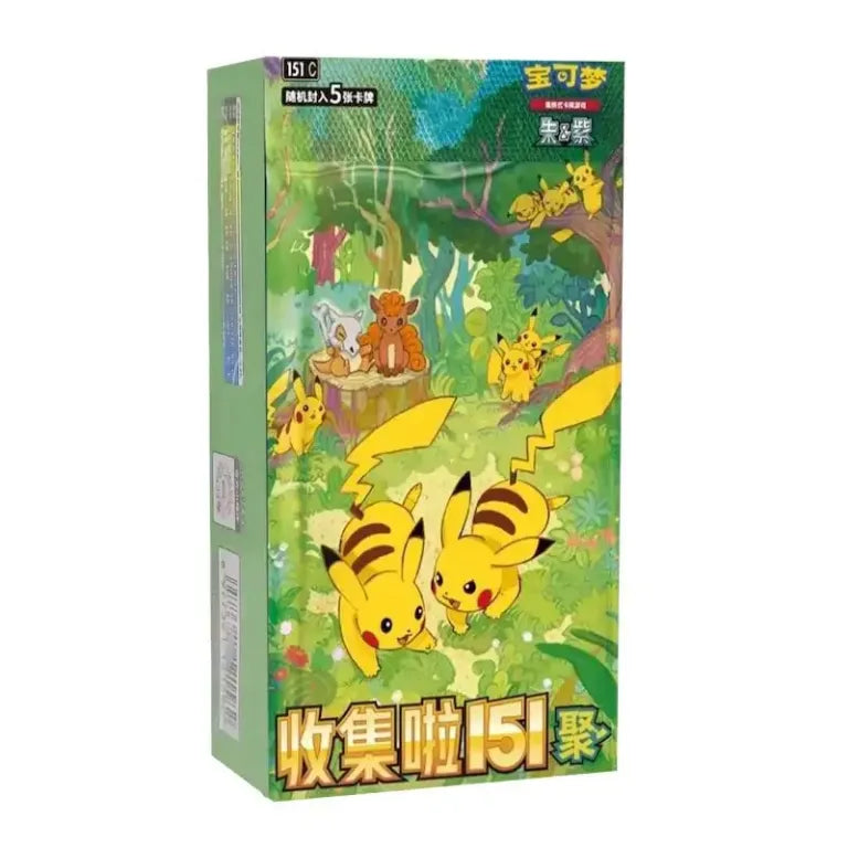 Pokémon TCG 151 Gathering Booster Box - Simplified Chinese Factory Sealed