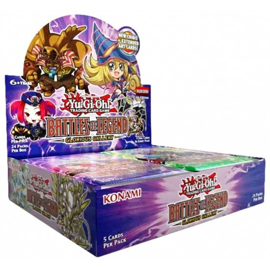 Yu Gi Oh Battles of Legend Glorious Gallery Booster Box Sealed New Release UK